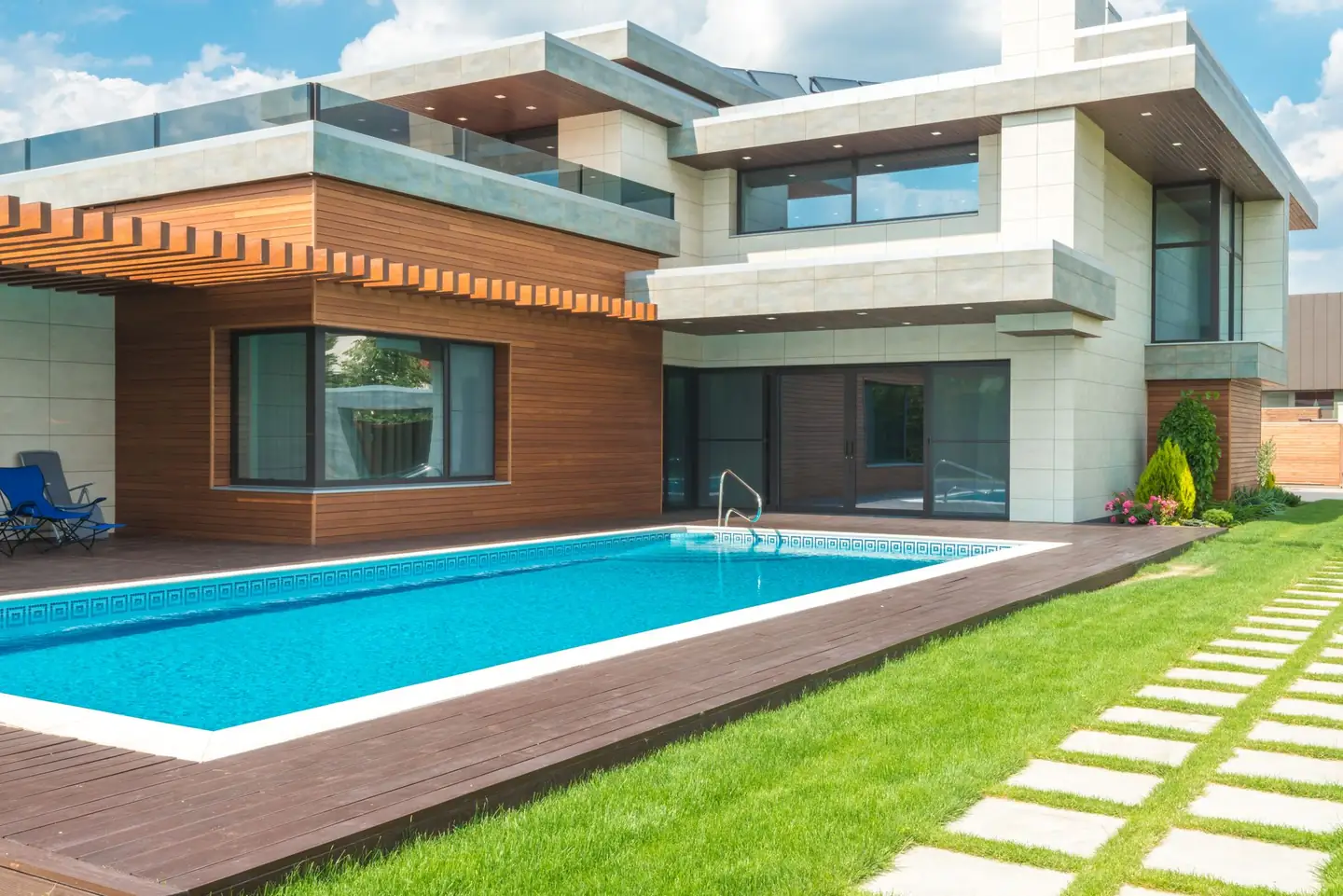 Swimming pool built in Fingal Bay, NSW